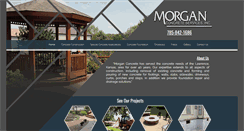 Desktop Screenshot of morganconcreteservices.com